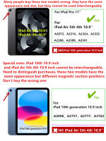 Teclado Mágico Para iPad Air 11 2024 pro 11 Air 6 5 4 Funda Con Trackpad Flechazos Flotantes Cubierta Para iPad 10 Generación - details 0