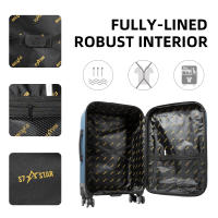 S7 STAR Nuevo equipaje de viaje de negocios de gran capacidad y resistente a los arañazos,Equipaje de mano plegable 360° con ruedas giratorias y asas dobles, bolsa de viaje con asa y ruedas, maleta plegable de gran capacidad - details 6