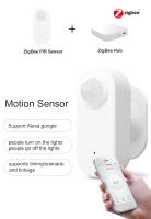 Sensor De Movimiento PIR Inteligente Tuya Zigbee Detector De Movimiento Humano Para Seguridad Alarme De Intrusos Control Remoto Por APP Compatible Con Alexa Google Home - details 0