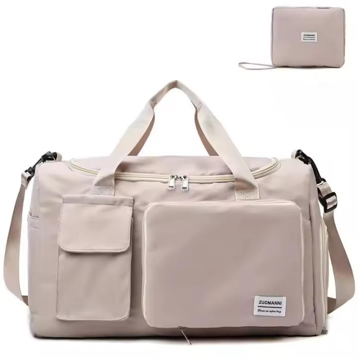 Bolso grande de fin de semana para hombre, bolso ligero e impermeable, - 1