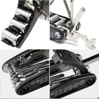 Multiherramienta De Bicicleta 16 En 1 Portátil Herramientas Multifuncionales Para Mantenimiento De Emergencia Y Reparación Ciclismo Montaña Herramientas Para Bicicleta - details 7