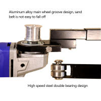 Mini Máquina De Lijado De Cinta Angular Modificada Herramienta Multifuncional Para Carpintería Y DIY Fijación En Engranaje De Tratamiento De Material - details 5