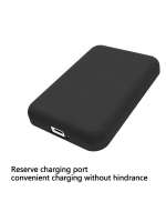 Estuche De Carga Compatible Con Apple MagSafe Original 1 TPU Negro Protector Suave Para Batería Inalámbrica De Carga - details 2