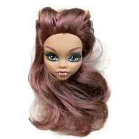 Muñeca Múltiple Con Cuerpo Movable 23cm Adecuada Para Varios Cabezas Blancas Verdes Marrones Moradas Figura De Acción Para Jóvenes De 14 Años O Más Material ABS - details 7