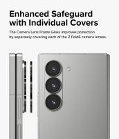 Protector De Lente De Cámara Para Samsung Z Fold 4 5 6 3 Piezas Vidrio Templado Metálico Anti-Choque Resistente a Arañazos - details 1
