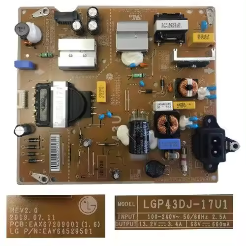 Fuente de Alimentacion LG EAX67209001 1.6 LGP43DJ-17U1 LG 43UM7100PLB - 1