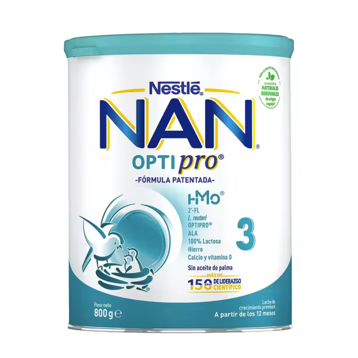 Nestlé Nestlé Nan 3 Optipro 800 Gramos - 1
