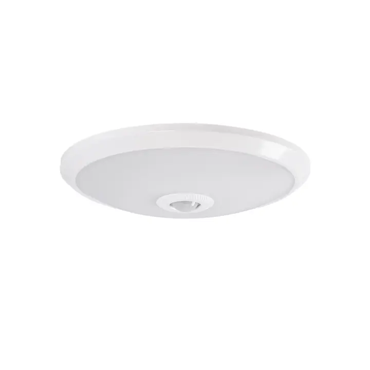 Barcelona LED Plafón LED con sensor de movimiento PIR-  20W - Ø30cm - IP20 - 1