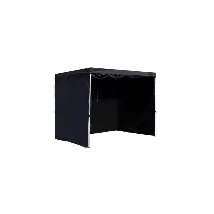 Pack 3 Laterales Lisos para Carpas 3x3 Master - Negro - 1