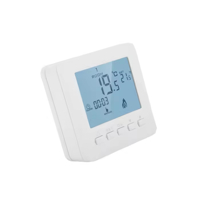 Termostato de Calefacción Ftvogue Regulador de Temperatura Ambiente Programable para Casa con pantalla LCD Inteligente - 1