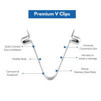 Clip De Resorte Para Remolino Con Botón De Presión Accesorio De Paddel Kayak Clip De Bloqueo Telescópico Para Pala De Remolino Y Clips De Tubo Para Palas De Remolino Clips De Techo Para Tienda De Campaña - details 1