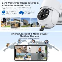 Cámara IP Solar BESDER 8MP 4K Con Batería De 7800 mAh Lente Dual HD 4MP WiFi Cámara De Seguridad Con Panel Solar CCTV Exterior - details 13