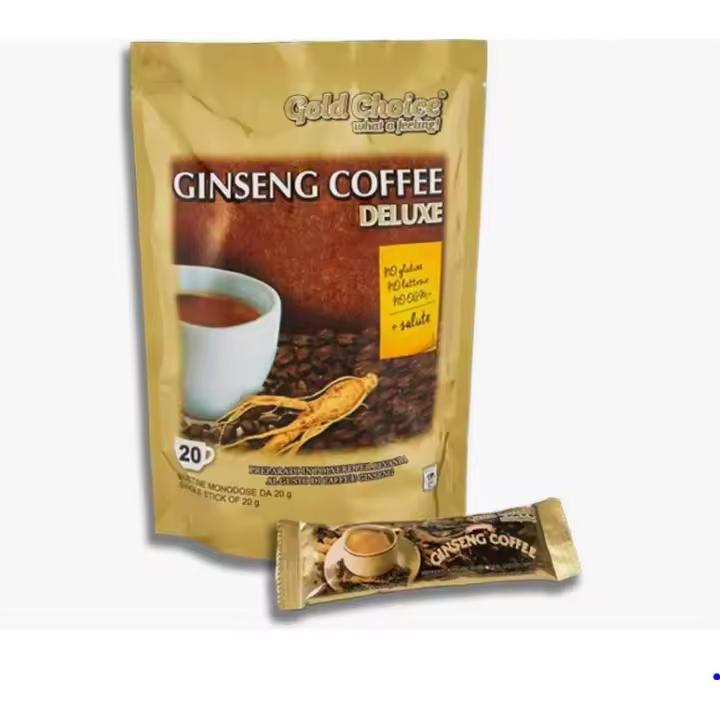 Café Soluble Al Ginseng Ginseng Coffee Deluxe - 20 Stick de 20g - 1
