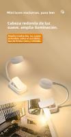Lámpara De Lectura LED Mini Plegable Con Clip Y Recarga USB Protección Ocular 3 Colores Luz Nocturna Para Mesa Portátil - details 2