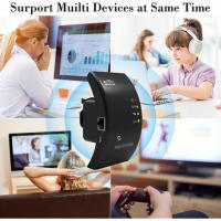 BIT Repetidor WiFi, Potente Amplificador WiFi, Extensor WiFi N300, Amplificador de Señal WiFi, 1 Puerto Ethernet, Cubre hasta 200㎡, Fácil de Instalar, Compatible con Todas las Cajas de Internet - details 3