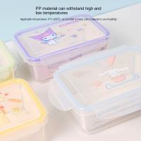 Caja De Almuerzo Portátil Saniro Kuromi Cinnamoroll 900ML Ecológica Para Estudiantes Contenedor De Alimentos Pochacco Regalo - details 3
