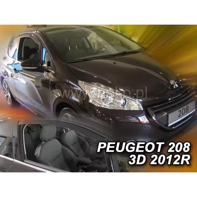 CARENADOS PEUGEOT 208 I 3D 2012_2019 (SÓLO DEFLECTORES FRONTALES) - 1