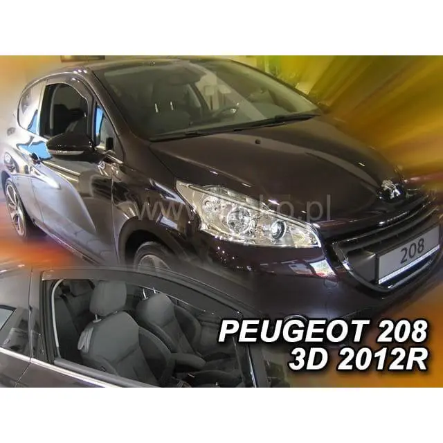 CARENADOS PEUGEOT 208 I 3D 2012_2019 (SÓLO DEFLECTORES FRONTALES) - 1