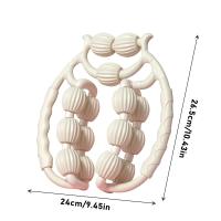 Rodillo De Masaje Redondo Portátil Para Cintura Y Musculos Abdominales Herramienta De Masaje Para Celulitis Clip De Pierna Para Aclarar El Meridiano - details 6