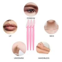 Juego De 30/12/10 Pcs Cepillo De Cejas Y Afeitadora Facial Con Cubierta De Precisión Seguridad Color Aleatorio Herramienta Multifuncional Para Cejas Y Rostro - details 6