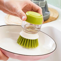 Cepillo De Lavar Platos Con Dispensador De Jabón Para Limpieza Doméstica Cepillo De Cocina Con Soporte En Venta Caliente - details 1
