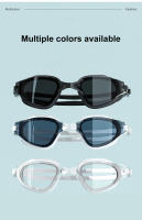 Gafas De Natación Para Adultos HD Antiniebla Silicona Impermeable Con Tapones Para Oídos Anti-UV Equipamiento De Natación - details 8