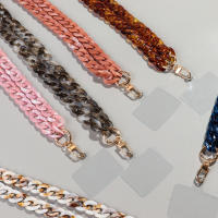Lanyard De Teléfono Portátil 120cm Con Diseño De Bisección Antipérdida Correa Para El Cuello De Colorido Acrílico Accesorios Para Teléfonos Móviles Regalos Para Exteriores - details 4