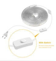Tira De Luces LED Flexible 110V 220V Impermeable Para Exterior Con Enchufe EU/US Decoración De Jardín 1M/2M/5M/10M/15M/20M 5050 SMD Luz Blanca Cálida Y Natural - details 5