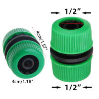 Kit De Conectores Rápidos Para Riega 5 Piezas Accesorios De Riego Para Jardín Conector De Tubo De Agua Extensión De Tubería Para Riego Por Goteo - details 1
