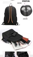 Mochila Escolar Adolescente Antirrobo y Espaciosa con salida de Puerto USB y Auriculares y La Protección de un Candado Numérico (DICACA NATURE). - details 1