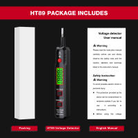 HABOTEST HT89 Detección De Voltaje Eléctrica Con Linterna Indicador De Voltaje NCV 300V Prueba De Sensibilidad AC Para Electricistas - details 10