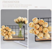 Bouquet De Rosas Rosa De 24CM Decoración Para El Hogar Propiedades Fotográficas Guía De Carretera Para Boda Flores Artificiales - details 21