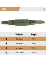 Cinturón De Entrenamiento De Alta Intensidad GOUNOD Para Levantamiento De Pesas Y Squat EVA Fitness Corset De Apoyo Para Cintura - details 1