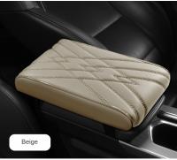 Cojín De Consola Central Para Coche Universal Cubierta De Cuero Impermeable Accesorios Decorativos Para Coche Cómodo Ajuste Para La Mayoría De Los Coches - details 16