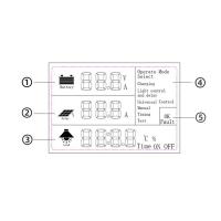 Controlador De Carga Solar MPPT 60A 80A 100A Automático Para Batería De Plomo-Acido Y Litio 12V 24V 36V 48V Regulador De PV Con Pantalla LCD - details 2