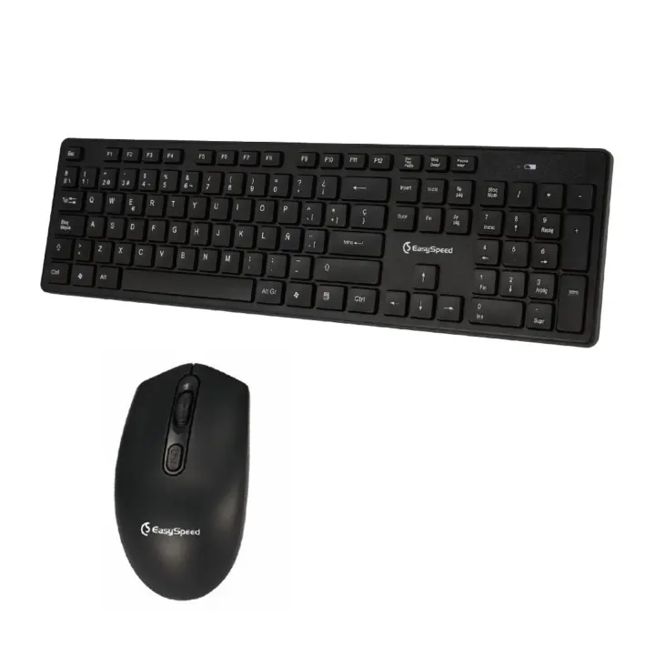 EasySpeed Combo Teclado y Ratón Universal para Ofimática - Plug And Play - 1