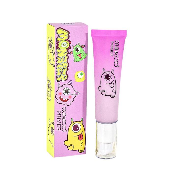 Primer Hidratante de KEVIN&COCO Hello Monsters Makeup Primer, 6 tonos diferentes funciones — oferta en Miravia