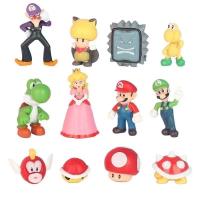 Set De 48 Figuras De Acción Super Mario Bros En PVC Luigi Yoshi Donkey Kong Set De Juguetes Para Niños Regalo De Cumpleaños - details 5