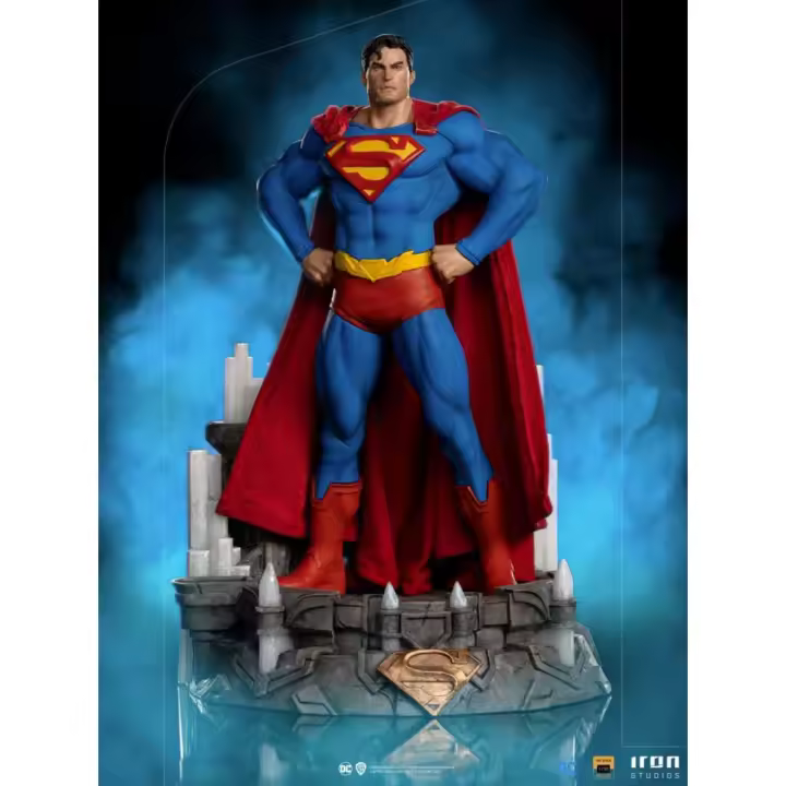 IRON STUDIOS SUPERMAN UNLEASHED DLX 1/10 STATUE - 1