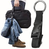 Correa Fija De Equipaje De Viaje Con Hebilla De Libera Portátil Correa Adicional Para Bolsas De Viaje Soporte De Chaqueta De Nylon Sólido - details 0