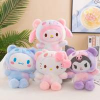 Muñeco De Peluche Sanrio 25Cm Kuromi Mymelody Cinnamorol Kawaii Regalo De Navidad Decoración Suave Y Almohada Juguete De Anime - details 17