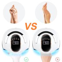 Guantes Antirradiación UV Profesionales Para Manicuras Protección Para Manos Arte De Uñas Guantes Fingerless Elásticos Para Uso Doméstico Y Externo - details 2