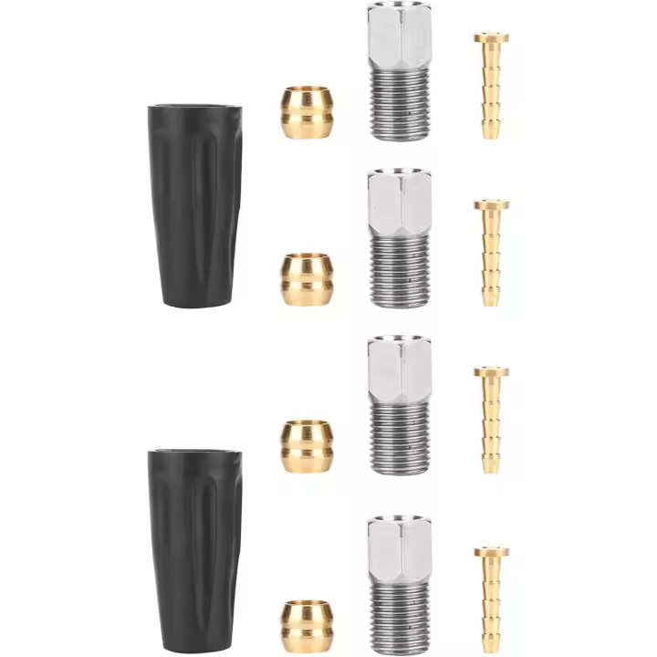 BH59 Hydraulic Disc Brake Hose Olive Connector Insert Bike ycle Cable Hose Set Replacement for Brake Replacement Parts - 1
