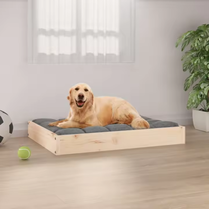 vidaXL Cama para Perros 71,5x49x9 cm Mascotas Gatos Color Natural,  Blanco,  Gris y mas - 1