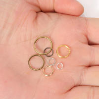 200pcs Anillos Abiertos Para Llaveros Con Doble Anillo Círculo Portador Conectores De Metal Para Joyería Y Manualidades - details 8