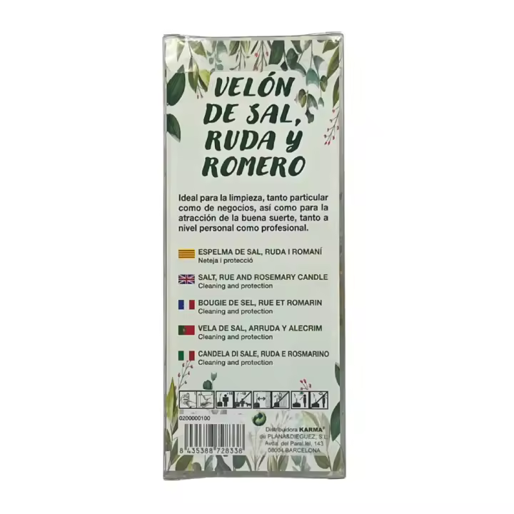 VELÓN DE SAL: Regalo Perfecto para Limpieza y Protección - 1