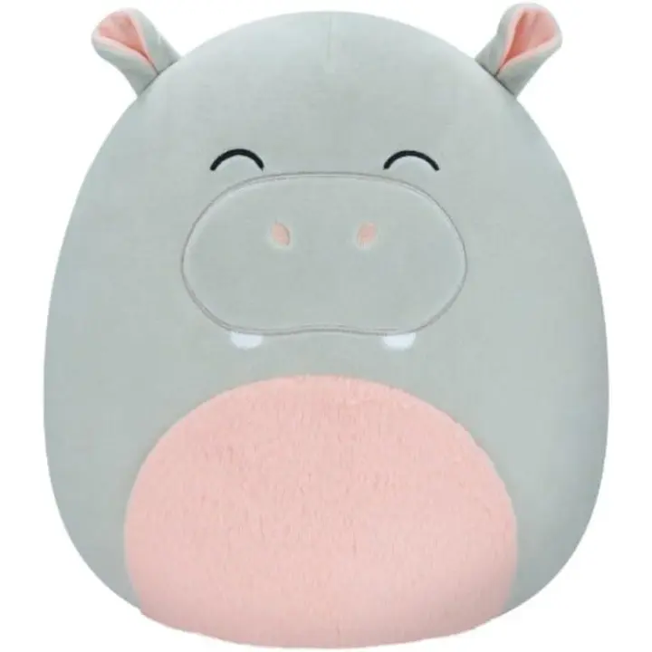 Squishmallows Hipopótamo Gris 30 cm - Harrison - 1
