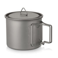 Taza De Camping De Titanio Portátil Con Mano Doblada Adecuada Para Picnic Tamaño 300ml / 350ml / 450ml / 550ml / 650ml / 750ml - details 66