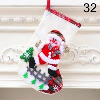 Mini Calcetines De Navidad Con Colgantes De Santa Claus Y Esqueleto De Navidad Calcetines De Regalo Para Árbol De Navidad Decoración De Hogar - details 32