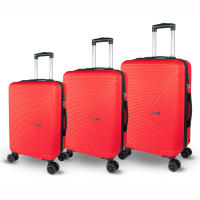 DreamTravel Juego de Maletas a Rayas (20"+24"+28") - ABS Liviano con Ruedas 360° Silenciosas, 7 Colores Vibrantes ¡Perfecto para Viajes Familiares y Aventuras! - details 4